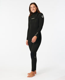 Rip Curl Dawn Patrol Performance 5/3mm Chest Zip Women's Wetsuit 2025 - Black