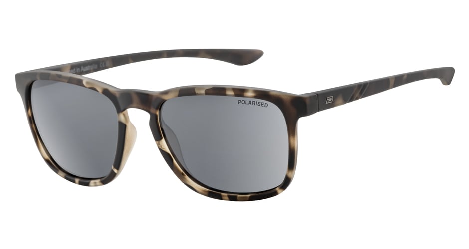 Dirty Dog Shadow Sunglasses in Olive Tortoise / Grey Polarised