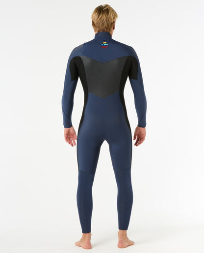 Rip Curl Dawn Patrol Performance 3/2mm Men's Chest Zip Wetsuit 2025 - Dark Navy