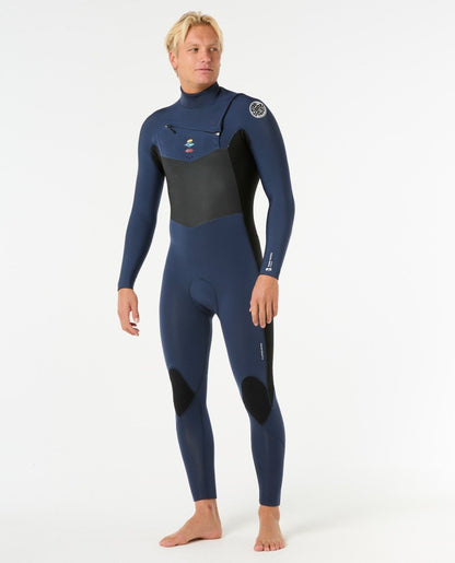 Rip Curl Dawn Patrol Performance 3/2mm Men's Chest Zip Wetsuit 2025 - Dark Navy