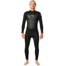 Rip Curl Omega 5/3mm Men's Back Zip Wetsuit - Black
