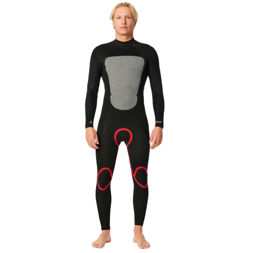 Rip Curl Omega 5/3mm Men's Back Zip Wetsuit 2025 - Black