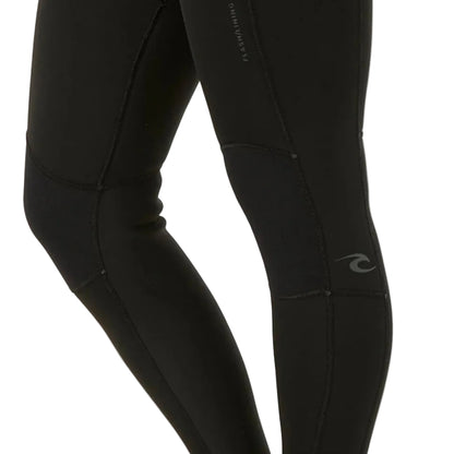 Rip Curl Womens Dawn Patrol Chest Zip GBS 3/2mm Summer Wetsuit 2026 - Black