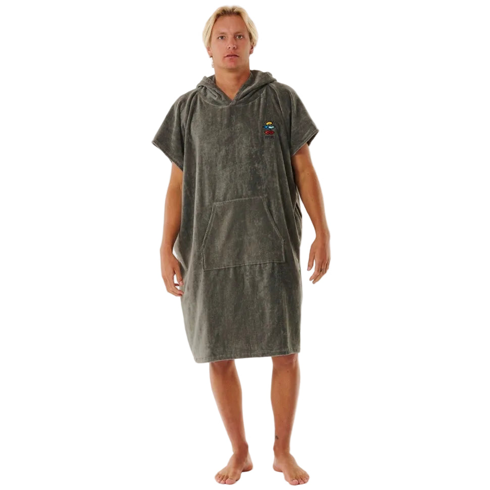 GreyRip Curl Logo Men's Hooded Changing Towel
