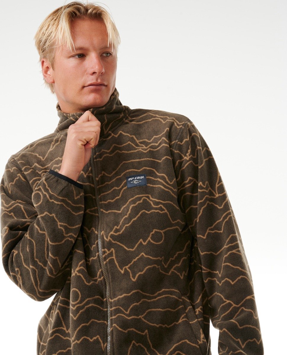 Rip Curl Fun Times Polar Fleece - Rock
