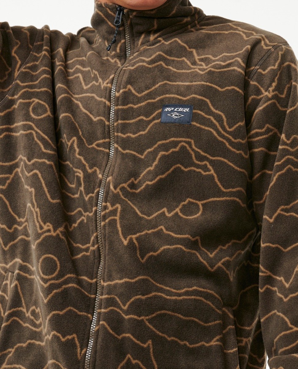 Rip Curl Fun Times Polar Fleece - Rock