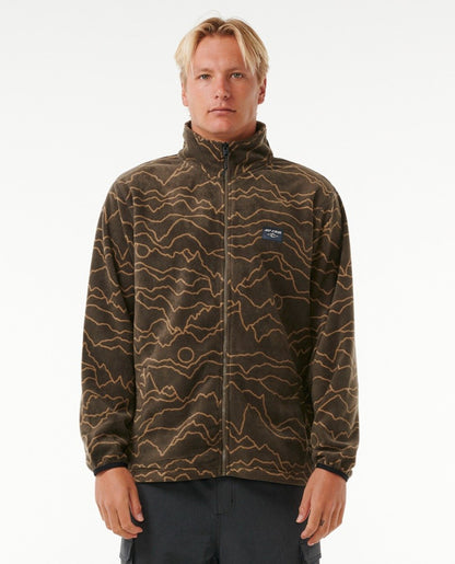Rip Curl Fun Times Polar Fleece in Rock
