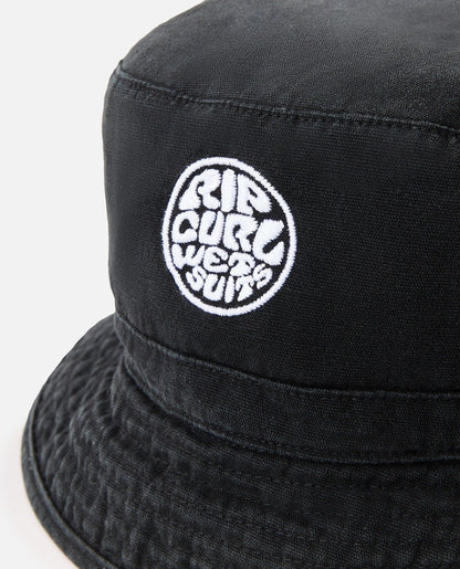Rip Curl Wetty Icon Men's Bucket Hat - Black