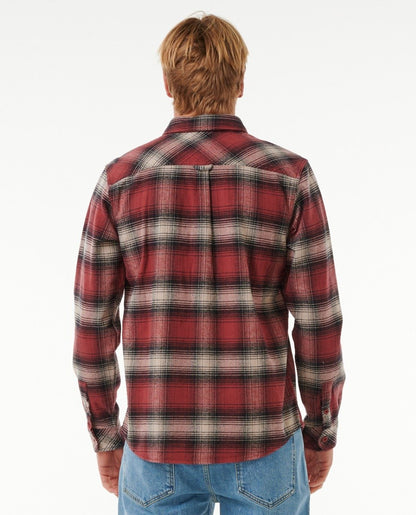 Rip Curl Men's Count Flannel Shirt - Apple Butter