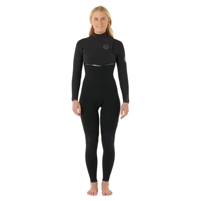 Rip Curl Women's E-Bomb 5/3mm Zip Free Wetsuit - Black - 2025/2026 - Buy online today