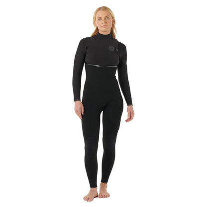 Rip Curl Women's E-Bomb 5/3mm Zip Free Wetsuit - Black - 2025/2026 - Buy online today
