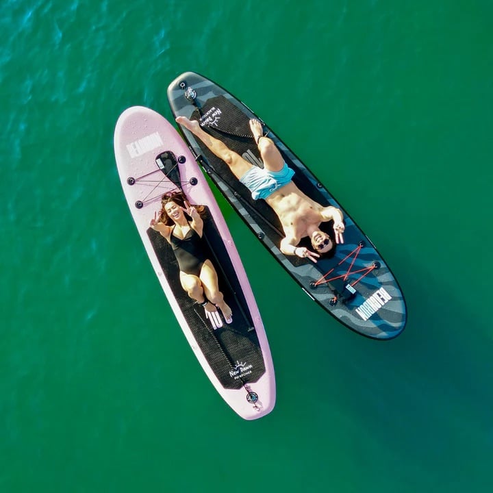 Beachbum New Dawn Complete SUP Package - Black Tiger