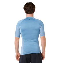 Rip Curl Dawn Patrol UPF Perf Rash Vest - Faded Denim