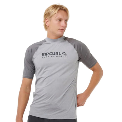 Rip Curl Shock UPF Rash Top - Grey Marle