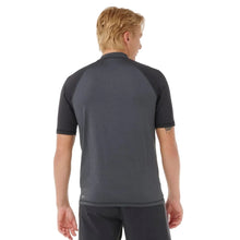 Rip Curl Shock UPF Rash Top - Black Marle