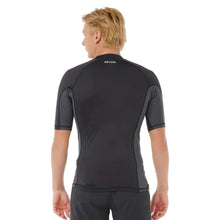Rip Curl Waves UPF Perf Rash Top - Black