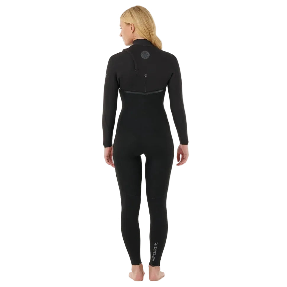 Rip Curl Womens E-Bomb Zip-Free 3/2mm Wetsuit 2026 - Black