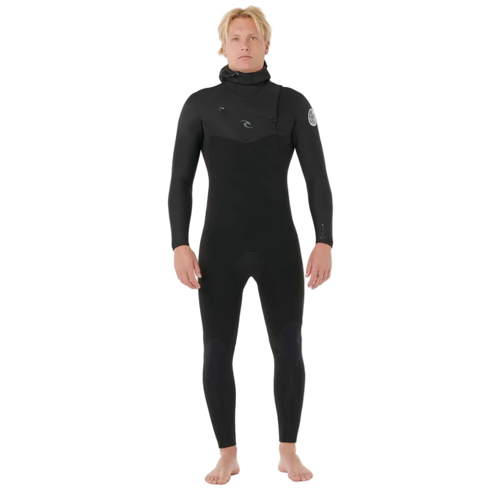 Rip Curl Dawn Patrol Hooded 5/4mm Winter Wetsuit 2026 - Black