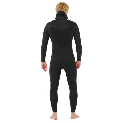 Rip Curl Dawn Patrol Hooded 5/4mm Winter Wetsuit 2026 - Black
