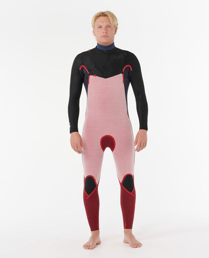 Rip Curl Dawn Patrol Chest Zip 5/3mm Winter Wetsuit 2025 - Electric Cobalt