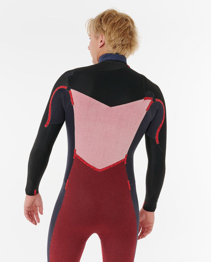 Rip Curl Dawn Patrol Chest Zip 5/3mm Winter Wetsuit 2025 - Electric Cobalt