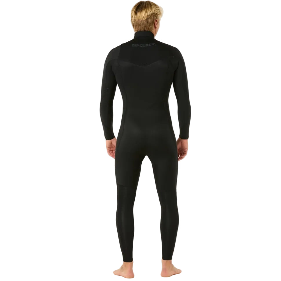 Rip Curl Dawn Patrol Chest Zip 4/3mm Wetsuit 2026 - Black