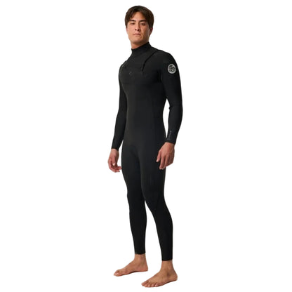 Rip Curl Dawn Patrol Chest Zip 3/2mm Summer Wetsuit 2026 - Black