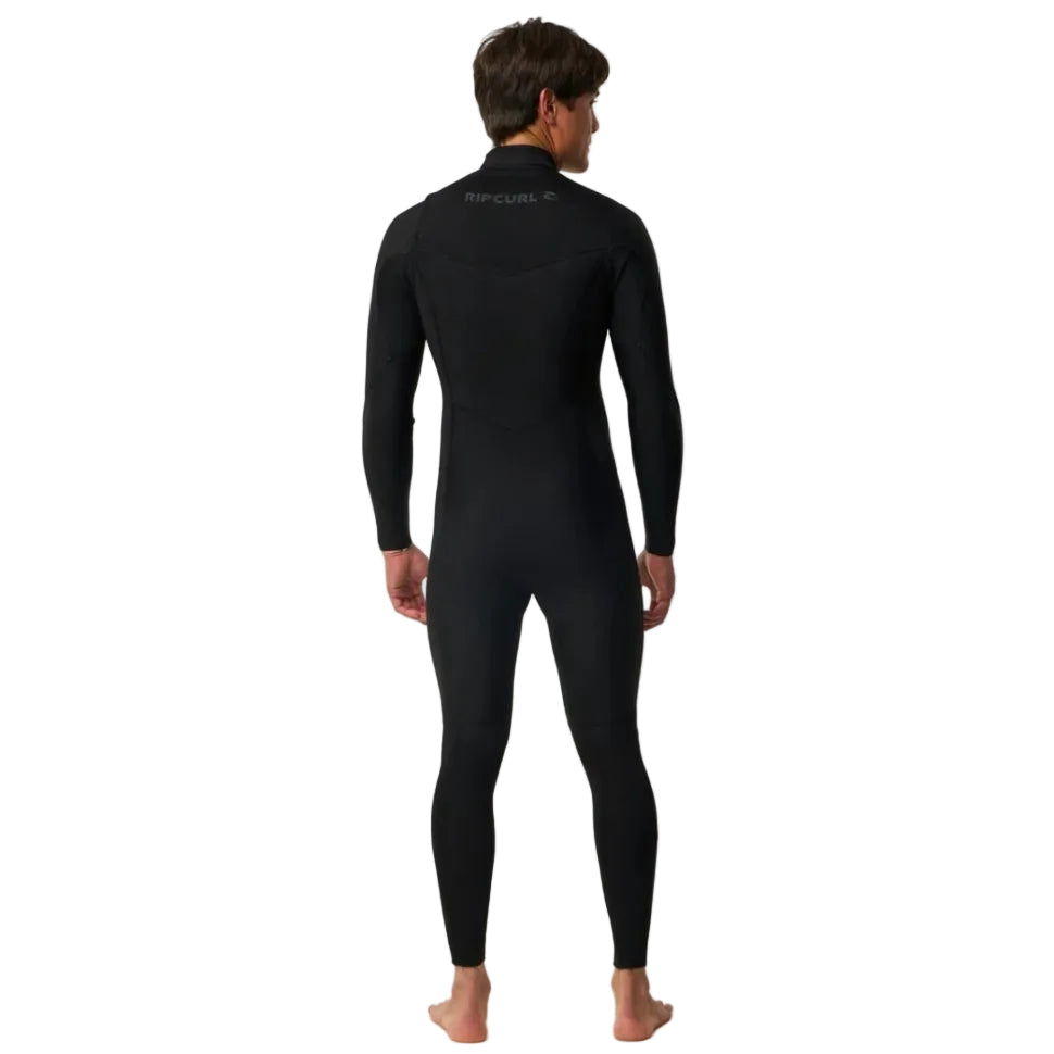 Rip Curl Dawn Patrol Chest Zip 3/2mm Summer Wetsuit 2026 - Black