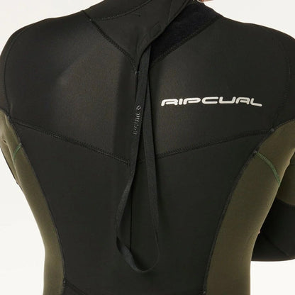Rip Curl Dawn Patrol Back Zip 4/3mm Wetsuit - Deep Cactus