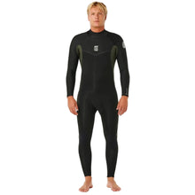 Rip Curl Dawn Patrol Back Zip 3/2mm Summer Wetsuit in Deep Cactus