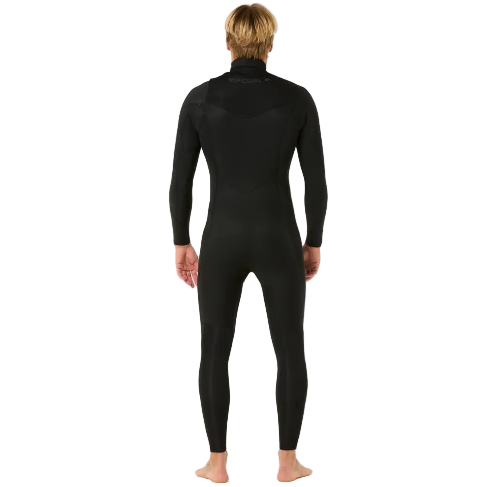 Rip Curl Dawn Patrol Pro Chest Zip 4/3mm Wetsuit 2026 - Black