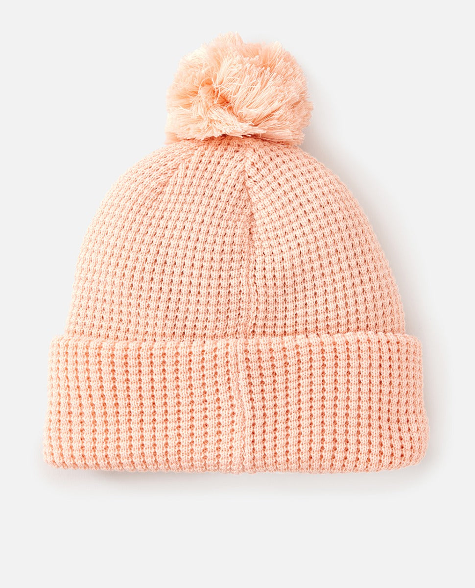 Rip Curl Anoeta Reg Pom Pom Beanie - Faded Rose