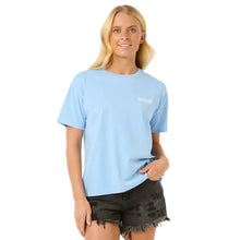 Rip Curl Ocean Tech Women's Relaxed Tee - Mid Blue