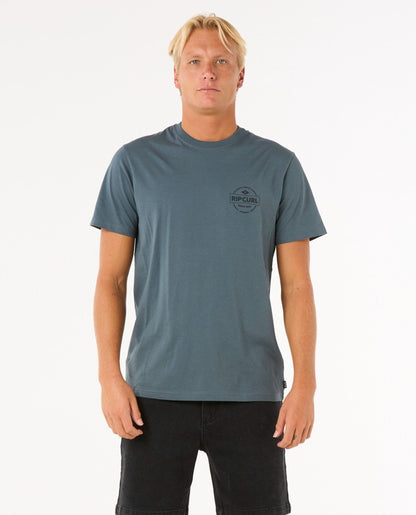 Rip Curl Staple Mens Tee - Pine Night
