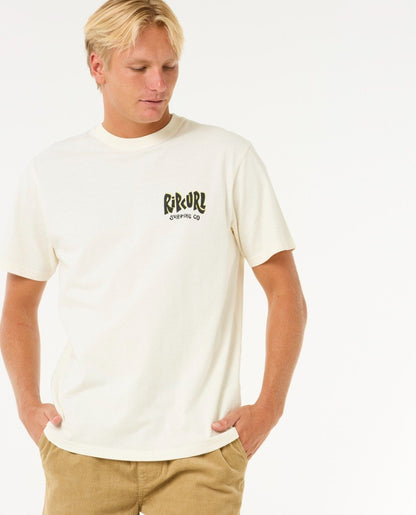 Rip Curl Shield Men's Tee - Bone