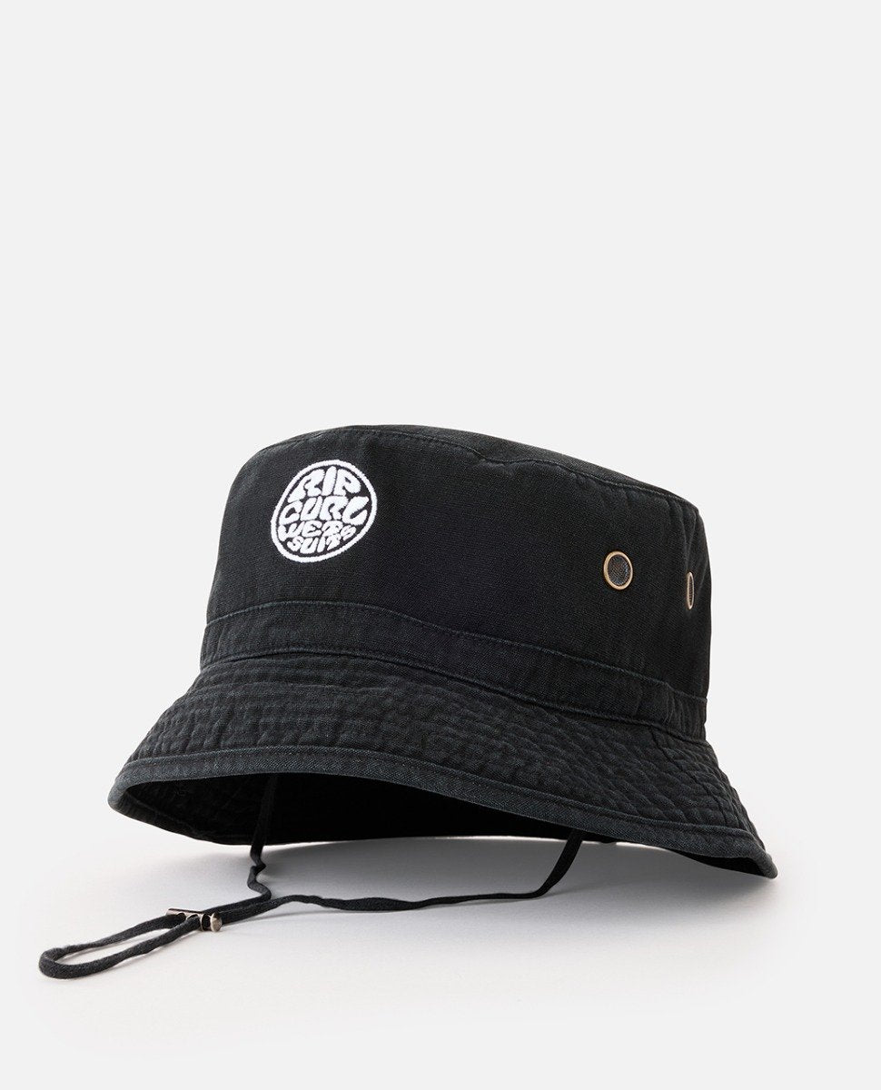 Rip Curl Wetty Icon Men's Bucket Hat - Black