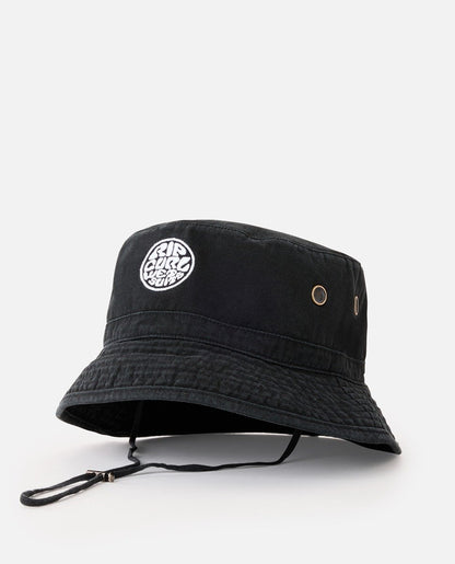 Rip Curl Wetty Icon Men's Bucket Hat - Black