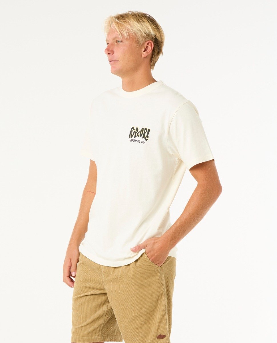 Rip Curl Shield Men's Tee - Bone