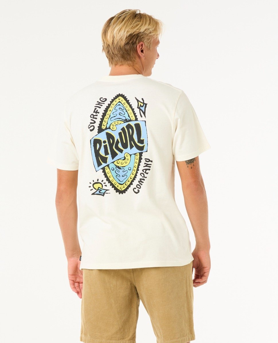 Rip Curl Shield Men's Tee - Bone