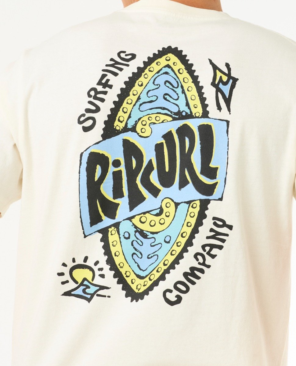 Rip Curl Shield Men's Tee - Bone