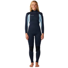 Rip Curl Womens Trad Back Zip 4/3mm Wetsuit in Navy