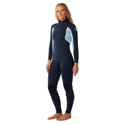 Rip Curl Womens Trad Back Zip 4/3mm Wetsuit 2026 - Navy