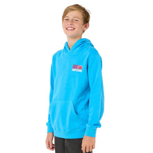 Rip Curl Surf Revival Boys Hoody - Blue Paint