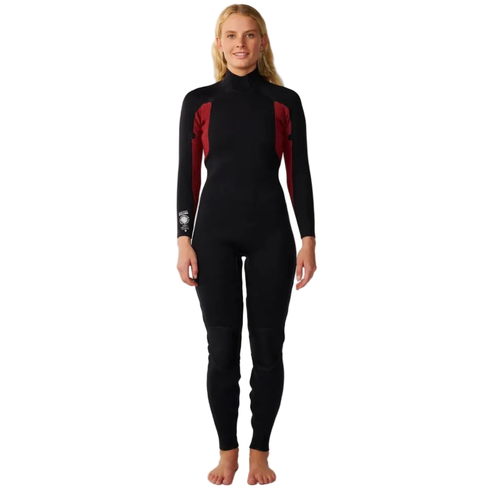 Rip Curl Womens Trad Back Zip 3/2mm Summer Wetsuit 2026 - Navy