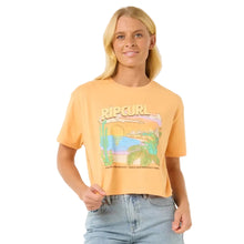 Rip Curl La Paloma Womens Crop Tee - Pastel Orange