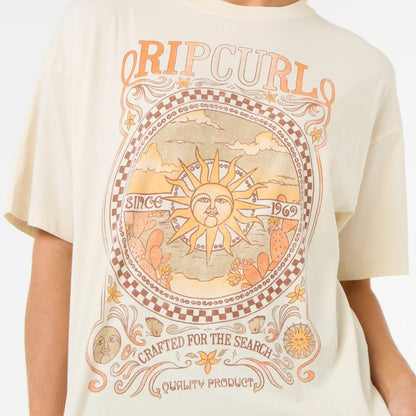 Rip Curl Luna Women's Heritage Tee - Bone