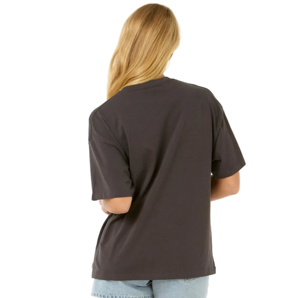 Rip Curl Luna Women's Heritage Tee - Washed Black
