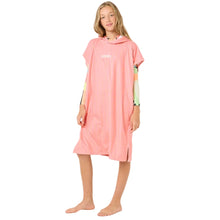 Rip Curl Mixed Hooded Girls Towel Changing Robe - Mango