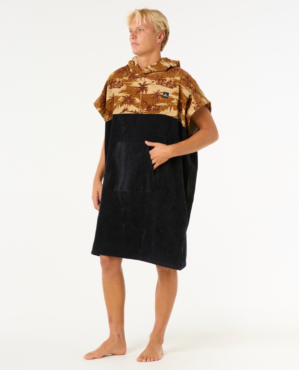 Rip Curl Combo Men's Hooded Changing Towel - Gold