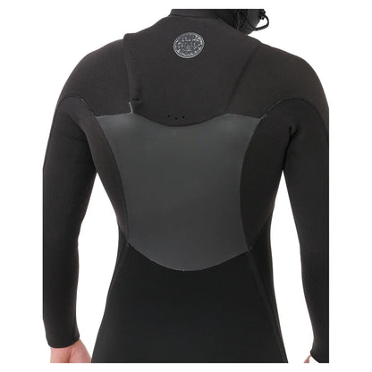 Rip Curl Flashbomb 5/4mm Chest Zip Hooded Wetsuit - Black - 2025/2026 - Buy online today